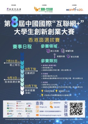 第8屆中國國際「互聯網+」大學生創新創業大賽
